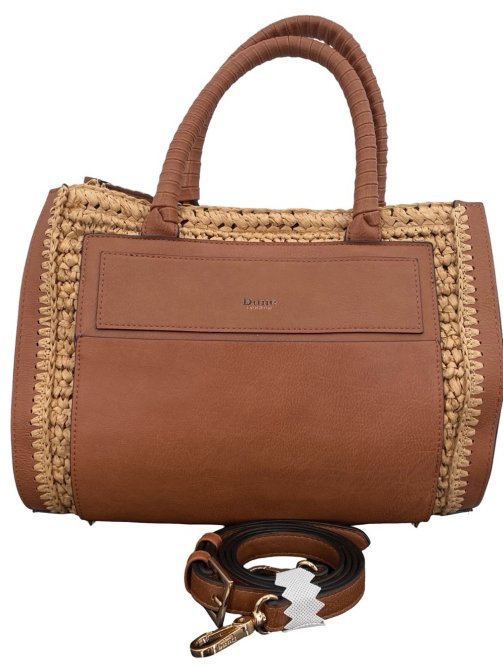 Dune London Doughtrey Casual Straw Tote Bag